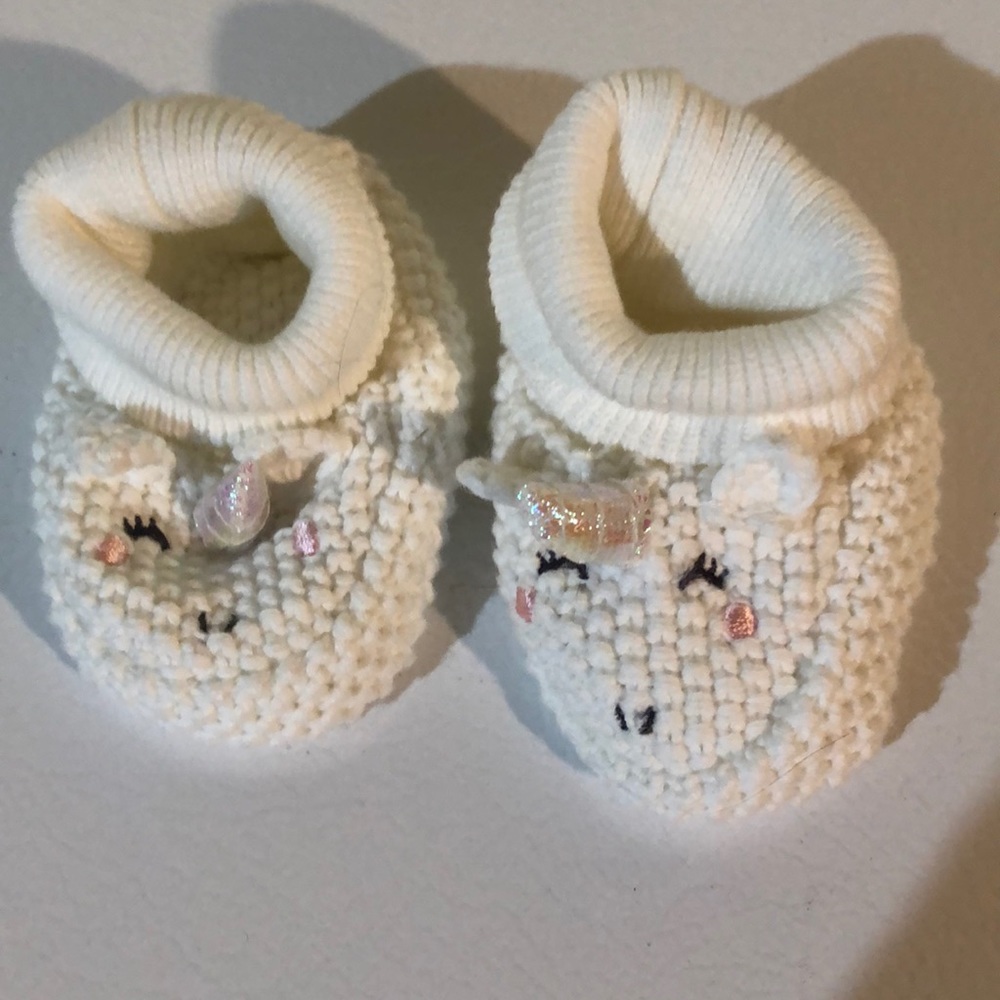 Newborn Unicorn slippers